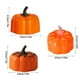 thumbnail image 3 of 12 Pack Mini Plastic Pumpkins for Halloween Decorations, Fall Decor, and Thanksgiving Table Centerpieces, 3 of 5