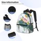 thumbnail image 3 of Disketp Sea Animal Mochila Ligera Clásica con Múltiples Bolsillos, Mochila Casual para Hombre y Mujer, Ideal para Escuela, Trabajo y Viajes, 3 of 6