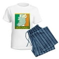 thumbnail image 5 of CafePress - Irelandmaptshirt2 Women's Light Pajamas - Women's Short Sleeve Print T-Shirt and Pants Light Cotton Pajama Set, 5 of 7