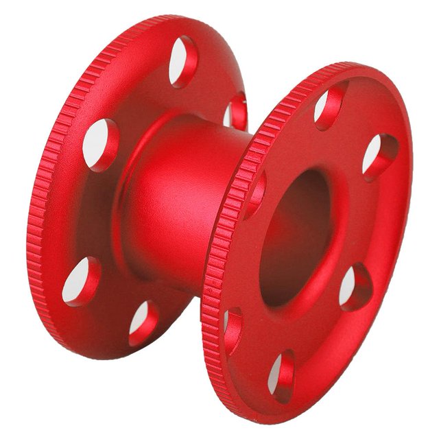 Carrete De Dedo De Buceo Carrete De Buceo De Aluminio Aleación De Aluminio Scuba Diving Finger Spool Reel Diver Underwater Snorkeling AccessoryRed ANGGREK Otros