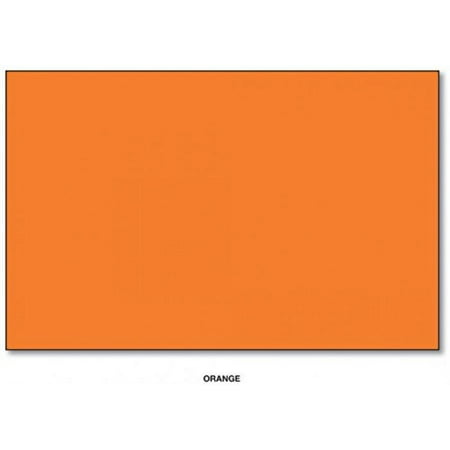 Mohawk BriteHue Bright Color Paper | Orange | 24lb Bond / 60lb Text Paper | 11" x 17" (Ledger Size) | 100 Sheets Per Pack