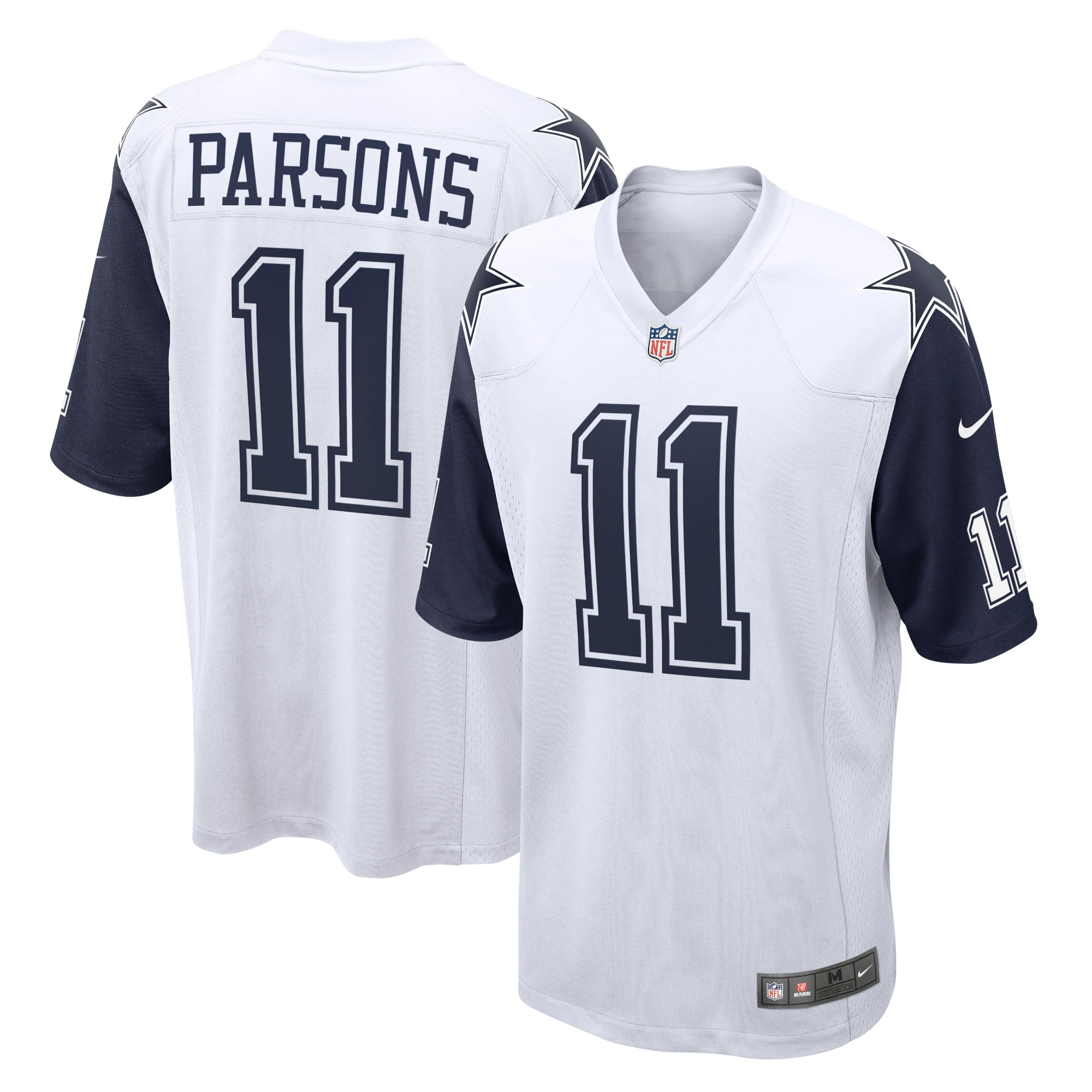 Men's Nike Micah Parsons White Dallas Cowboys Alternate Game Jersey ...