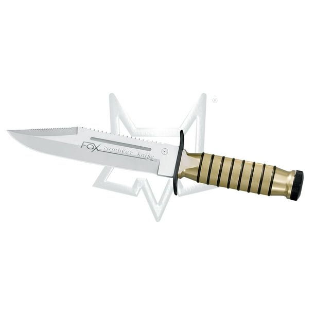 Fox Knives Rambler 699 Fixed Blade Knife Aircraft Aluminum 440