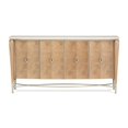 thumbnail image 3 of Michael Amini Villa Cherie Wood & Marble Sideboard - Caramel, 3 of 10