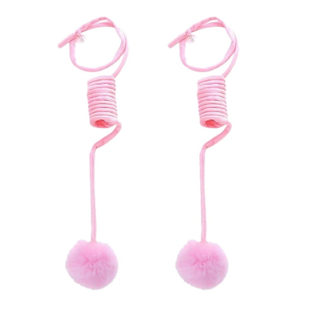 Juguete interactivo para gatos, 2 uds., estirable, resorte para gatos, juguete para gatos de interior