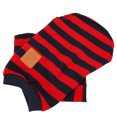 thumbnail image 1 of Ropa Para Perros A Rayas, 2 Patas, Suave, Cómoda, Transpirable, Camiseta Para Mascotas, Ropa Simple Para Mascotas Con Barriga Suelta Para Perros, Gatos, Primavera, Verano, Rojo,, 1 of 7