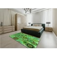 thumbnail image 4 of Ahgly Company Indoor Rectangle Patterned Seaweed Green Area Rugs, 5' x 8', 4 of 6