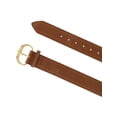 thumbnail image 2 of CTM  Faux Suede Belt with Brass Buckle (Women), 2 of 4