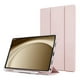 thumbnail image 1 of Funda Protectora Transparente Smart Cover para Samsung Galaxy Tab A9 (8.7 Pulgadas) - Estuche Carcasa Rígida Antigolpes y Cubierta Color Rosa., 1 of 5