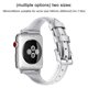thumbnail image 5 of Correas de cuero compatibles con Apple Watch 38 mm-40 mm / 42 mm-44 mm, correa de cuero de grano superior pulsera delgada y delgada para iWatch Series 5/4/3/2/1 Adepaton 2033273-9, 5 of 9