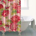 thumbnail image 4 of Pioneer Flower Floral Print Pattern Shower Curtain 36"x72" ,Bathroom Decorative Shower Curtains Set with 12 Hooks,Modern Waterproof Washable Shower Curtain, 4 of 6
