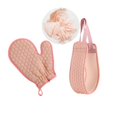 thumbnail image 4 of 3Pcs Bathing Set Scrubbing Gloves Bath Balls Back Gloves Bath Rubbing Strips Body Show Tools, 4 of 9
