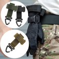 thumbnail image 2 of Guantes de nylon multiusos Gancho Guantes de trabajo Clip de seguridad Guantes tácticos al aire libre Cuerda de escalada Anti-perdida Camping Colgando Buck Tan Jianjun unisex, 2 of 2