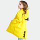thumbnail image 2 of Capa de lluvia unisex para niños, capa de lluvia de dinosaurio amarillo, chaqueta impermeable para niños y niñas con capucha y visera, impermeable, ligera y transpirable, adecuada para la escuela, se, 2 of 5