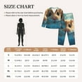 thumbnail image 4 of Sikiie Cute Swimming Guinea Pig Women's Long-Sleeve Shirt and Full-Length Bottom Pajama Set (s-xxl)-XX-Large, 4 of 7
