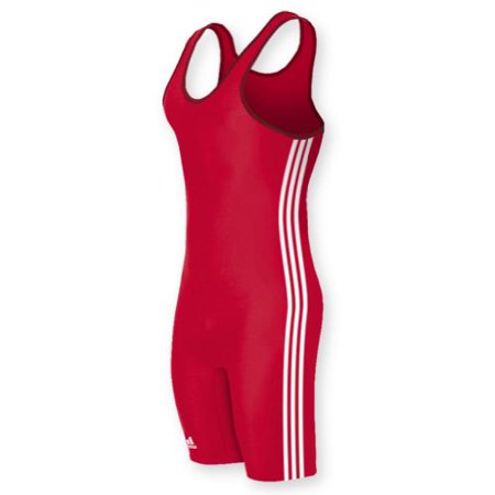 UPC: 0818423011745 | adidas Three Stripe Wrestling Singlet