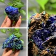 thumbnail image 2 of Natural Azurite Malachite Geode Crystal Mineral Specimen Stone. Reiki I0E0, 2 of 9