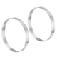 thumbnail image 1 of 2uds Inoxidable Acero Pastel Anillos para Hornear, Perforado Pastel Mousse Anillo Cocina Hornear Calor Resistente 5.9 Diámetro, 0.8 Altura, para Pastel Postre, Plata, 1 of 5