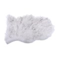 thumbnail image 3 of Abbracc 60x90cm Shaggy Soft Faux Area Rug Floor Carpet Mat White Grey, 3 of 9