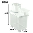 thumbnail image 4 of Sturdy Measuring Cup Laundry Detergent Dispenser Airtight Powder Organizer, 4 of 10