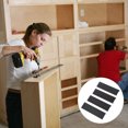 thumbnail image 1 of unbranded 4Ud Tirador Empotrado En Aluminio Negro Para Gabinetes Y Muebles De Hogar, 1 of 6
