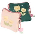thumbnail image 4 of Shisuyan Sac de Période Portable pour Adolescentes en Coton et Lin Couleurs Assorties Rangement Polyvalent 2 Pcs, 4 of 8