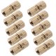 thumbnail image 3 of 10 bisagras invisibles de barril de cobre: bisagras pequeñas de 8 mm con ángulo de apertura de 180 grados, herrajes ocultos para muebles, armarios y joyeros., 3 of 6