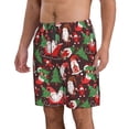 thumbnail image 2 of Fuzoiu Merry Christmas1 Print Men's Beach Shorts,Men's Swim Trunks,Quick Dry Board Shorts with Pockets,Men's Bathing Suits for Surfing, Running, and Casual Wear-X-Large, 2 of 6