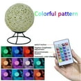 thumbnail image 5 of Rattan Ball Lampshade Wood Bedside Table Lamp Dimming LED Night Light Wicker Spherical Desk Lamp Home Decor with USB Charger for Kids Adults Bedroom Living Room, 5 of 6