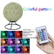 thumbnail image 5 of Luz nocturna LED para niños | Lámpara de proyección regulable con control remoto | Lámpara esférica con forma de bastón que cambia de 16 colores para dormitorio, guardería y escritorio, 5 of 6