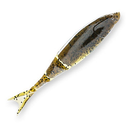 Z-MAN Razor Shad, 4.5", Green Pumpkin (RSHAD45-46PK4)