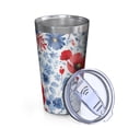 thumbnail image 2 of 16oz Tumblers Pioneer Flower Stainless Steel Vacuum Insulated Double Wall Travel Tumbler Cups Mug with Lid and Straw,Cleaning Brush for Coffee,Tea, 2 of 4