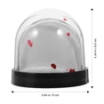 thumbnail image 4 of New Year Gift Diy Snow Globe Photo Frame Picture Frames Plastic Globes for Kids, 4 of 6