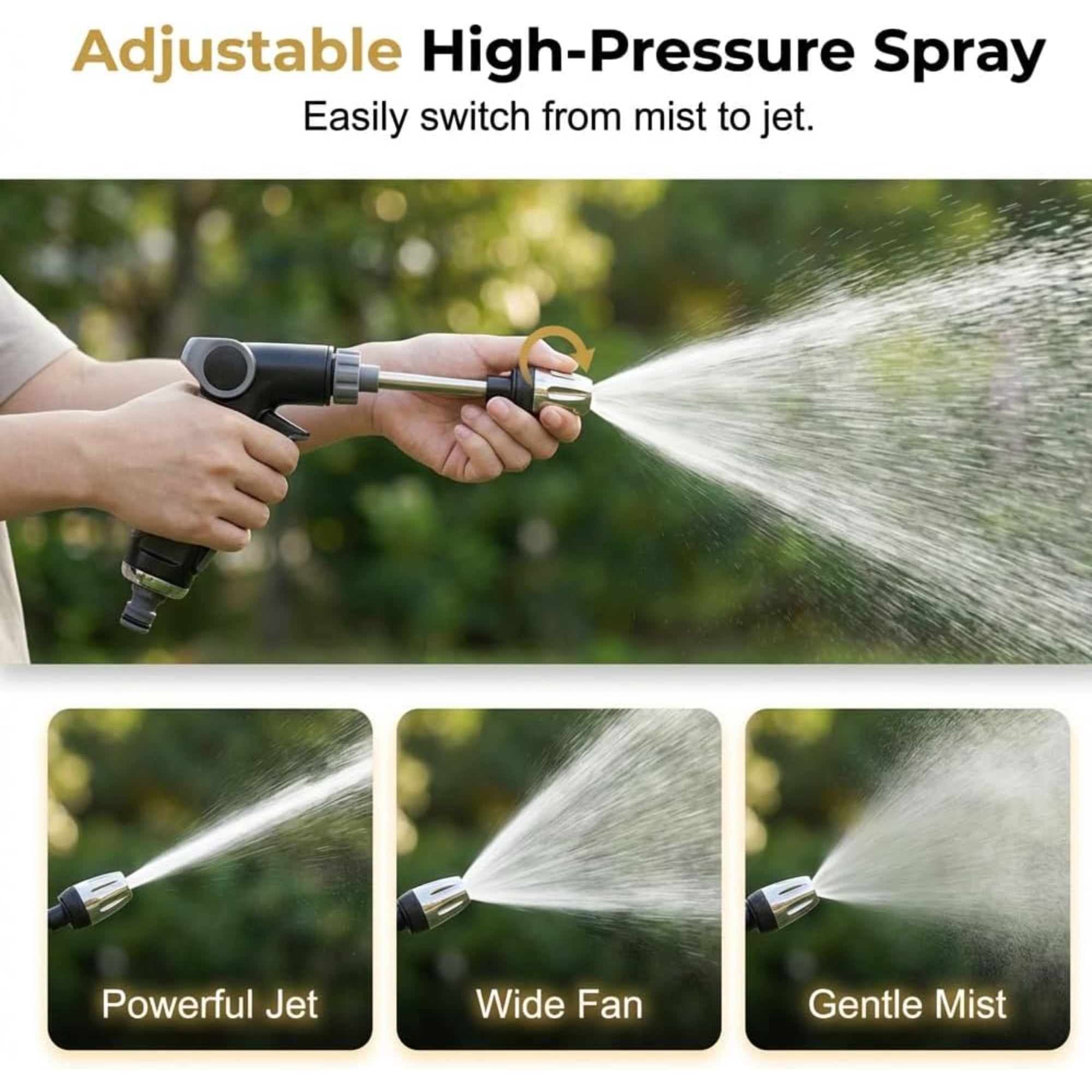 2026 Upgrade Turn Any Hose into a High Pressure Water Cleaning Jet Power Jet Washer