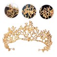 thumbnail image 4 of unbranded Tiara Para Con Delicado De Rhinestones Y Estructura Cómoda, 4 of 8