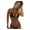 Black, variant on Viikei Bikini Set Swimwear for Women Plus Size Summer 2 Piece Halter Strap Cross Backless Beachwear Swimsuit