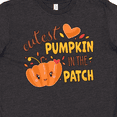 thumbnail image 4 of Inktastic Cutest Pumpkin in the Patch with Orange Heart Youth T-Shirt, 4 of 5