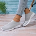 thumbnail image 2 of Women's Walking Shoes - Tennis Athletic Casual Gym Slip-On Lightweight Sneakers, 2 of 11