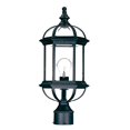 thumbnail image 2 of Acclaim 5277BK Dover Collection 1-Light Post Mount Outdoor Light Fixture, Matte Black, 2 of 2