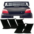 thumbnail image 2 of Ikon Motorsports 5PC Compatible with 02-07 Subaru Impreza WRX STI ABS Trunk Spoiler Wing Stabilizer Add On, 2 of 8