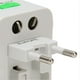 thumbnail image 2 of Travel Universal Adapter ABS Portable Wall International Plug Adapter for Black 100‑ 10A, 2 of 4