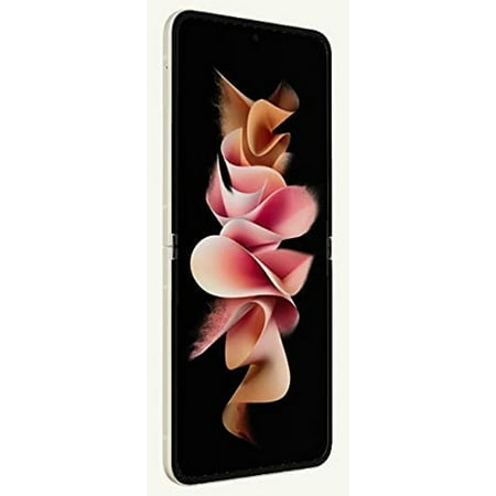 Samsung Galaxy Z Flip 3 F7110 5G 256GB 8GB RAM International GSM Unlocked Cream