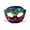 A006- Multicolor, variant on Lace Masquerade Mask for Women, 7 Inch Rainbow Cat Eye Mask, Half Face Accessory for Halloween Party, Mardi Gras, Masquerade Party, Multicolor, 1 Pack
