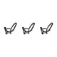 thumbnail image 2 of Collar de cabeza Billuyoard de brida de poni con cuello Halter acolchado Aleación de Zinc, 2 of 6