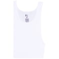 thumbnail image 2 of Hanes Men's 12Pack White A-Shirts Tagless Undershirts Tanks Tank Tops M, 2 of 3