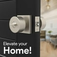 thumbnail image 2 of Mega Handles | Suana Entry Door Knob | Satin Nickel, 2 of 4