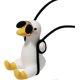 thumbnail image 2 of Swinging Duck Car Hanging Ornament, Cute Car Hanging Accessories for Rear View Mirror, Car Pendant Swinging Sunglasses Duck Hanging Swing, 2 of 4