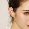 thumbnail image 1 of Earrings Antler Deer Earpin Boho Ear Crawler Wrap Earring Bohemian Jewelry Gift------Product code 78359, 1 of 4