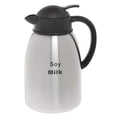 thumbnail image 5 of HUBERT® Coffee Cream Server with Etched Soy Milk Imprint 1.9 L Stainless Steel, 5 of 7