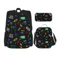 thumbnail image 1 of Fotbe Gamepads Set Escolar 3 en 1 para Niños - Mochila Duradera con Lonchera Aislante y Estuche para Lápices - Mochila Escolar para Niños y Niñas, 1 of 7